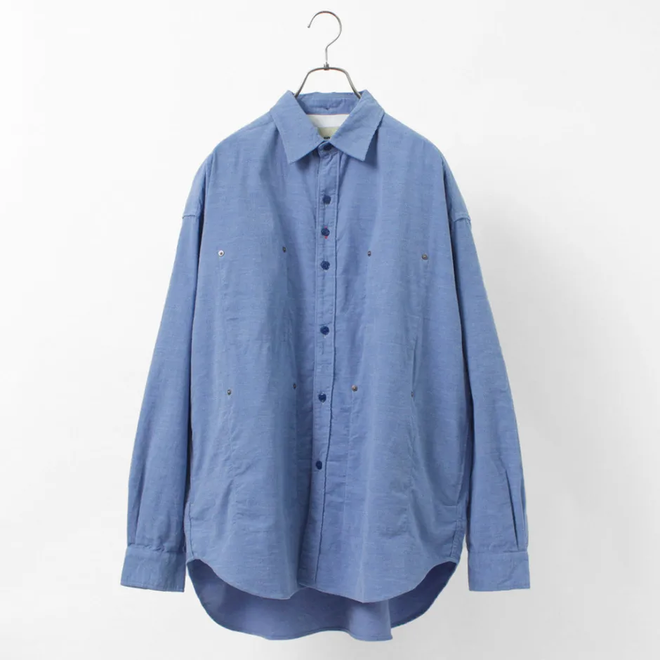 Shirts^FOB FACTORY / F3482 CORDUROY BALL SHIRT