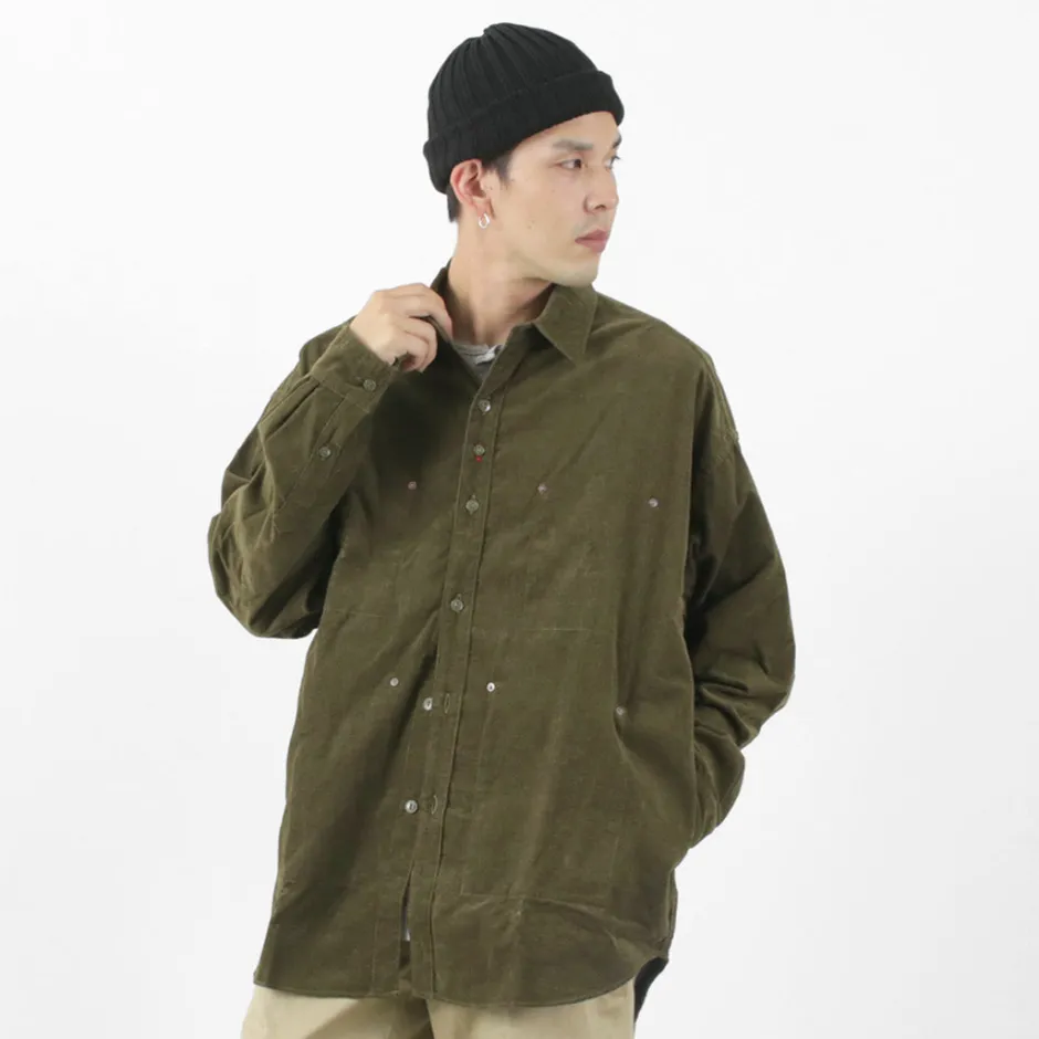 Shirts^FOB FACTORY / F3482 CORDUROY BALL SHIRT