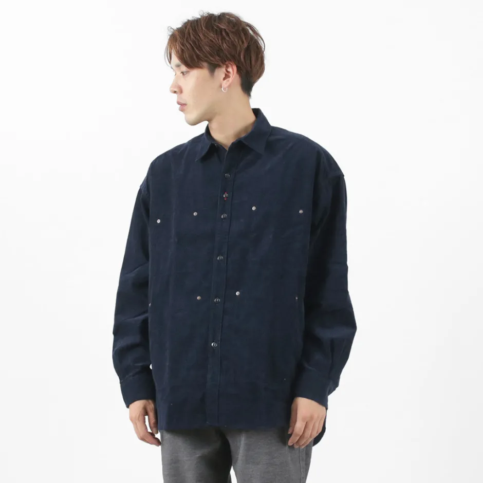 Shirts^FOB FACTORY / F3482 CORDUROY BALL SHIRT