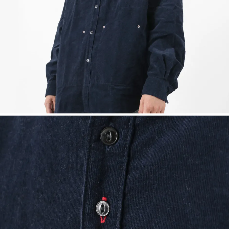 Shirts^FOB FACTORY / F3482 CORDUROY BALL SHIRT