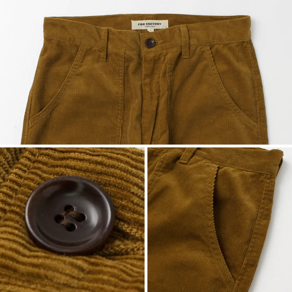 Work Pants & Chinos^FOB FACTORY / F0523 Corduroy bush pants