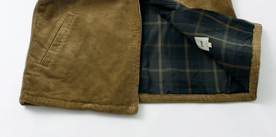 Jackets^FOB FACTORY / F2429 Corduroy Harrington jacket