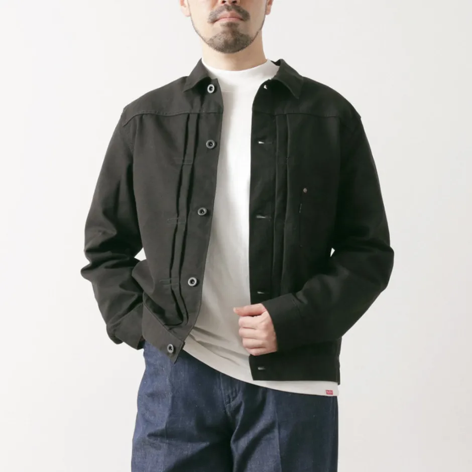 Jackets^FOB FACTORY / F2445 Cotton duck jacket