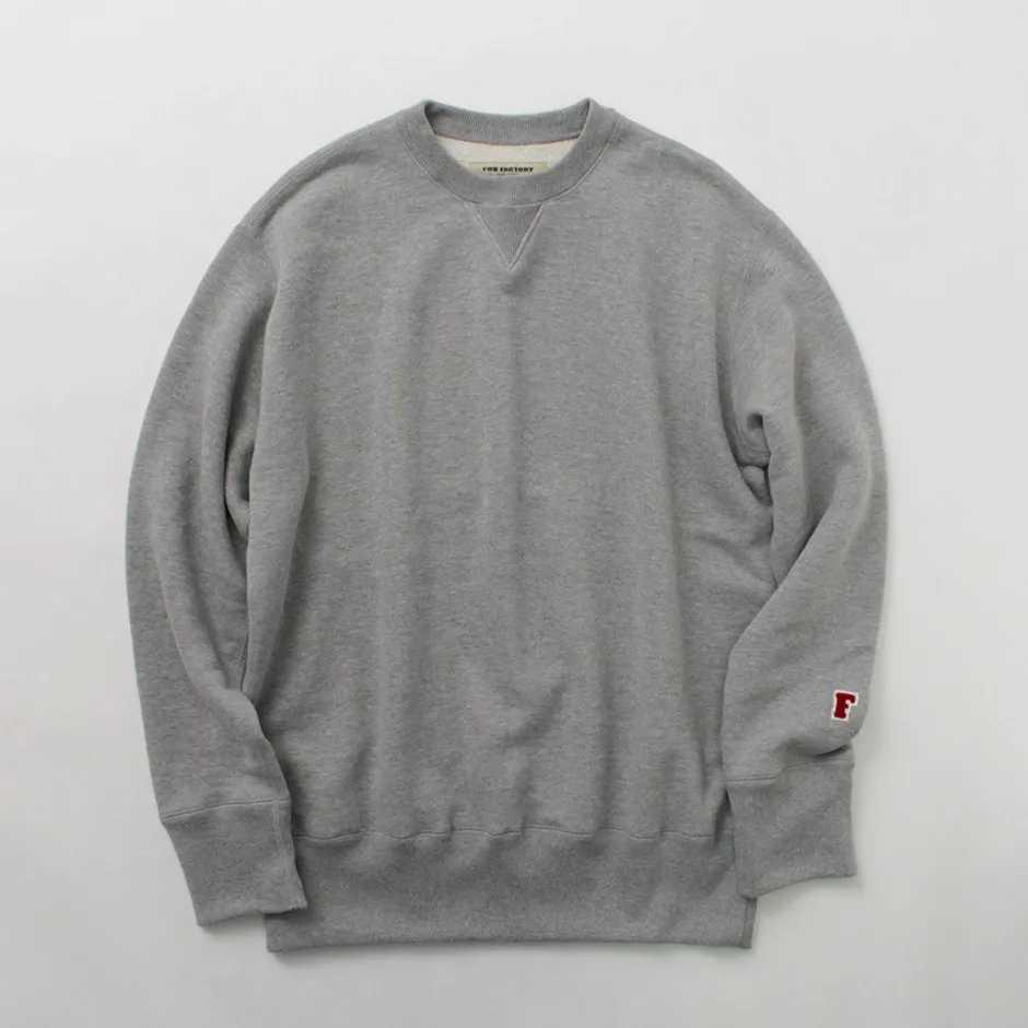 Sweatshirts^FOB FACTORY / F7098 Crewneck Sweatshirt lightgrey