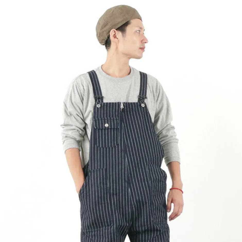 Trousers^FOB FACTORY / F0479 Denim overalls wabash
