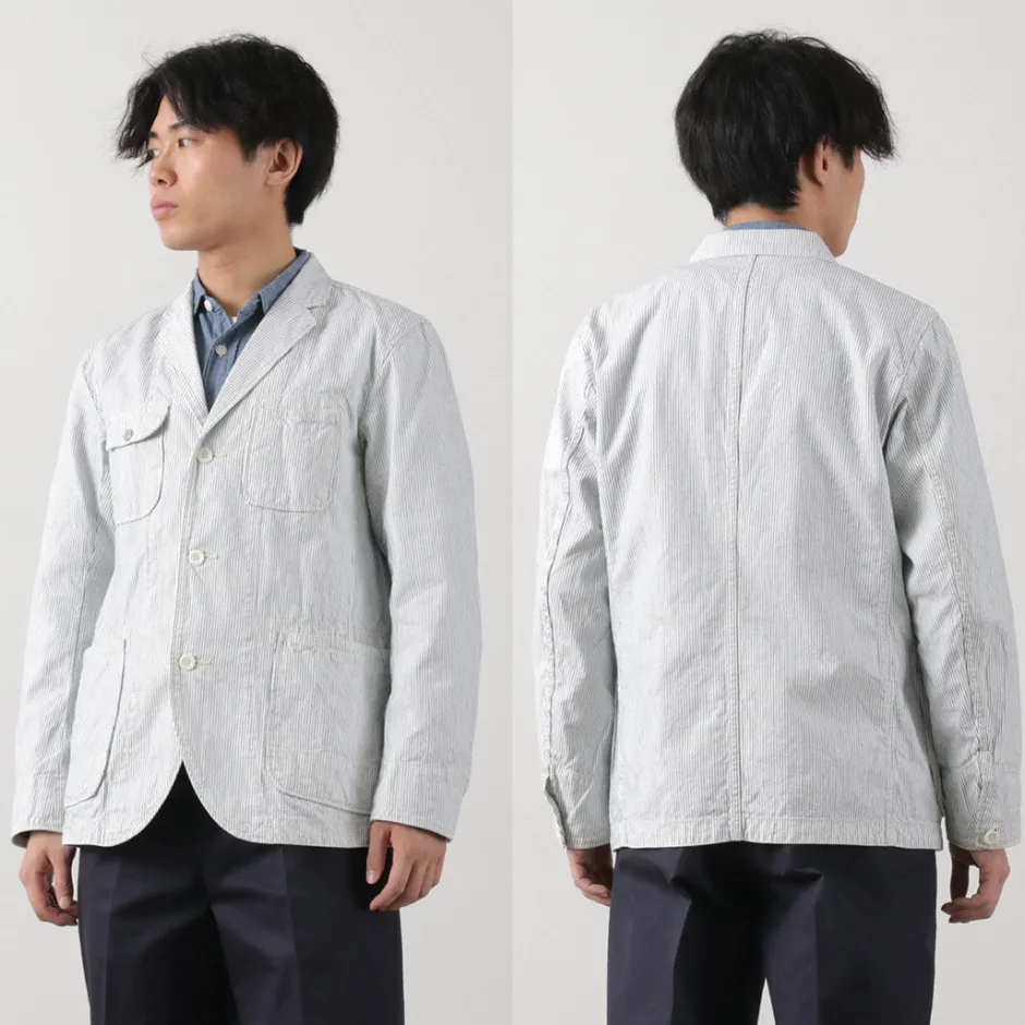 Jackets^FOB FACTORY / F2440 Engineer Cord Lane Jacket white