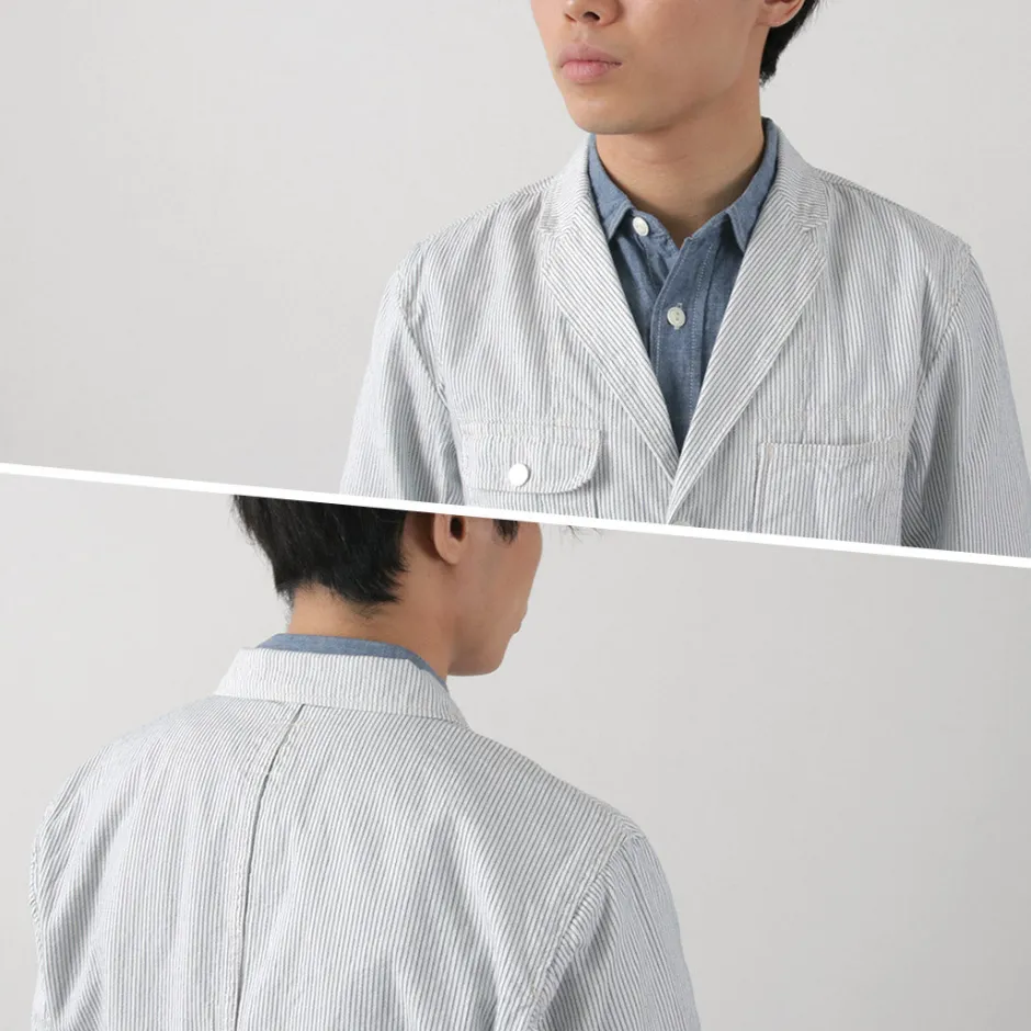 Jackets^FOB FACTORY / F2440 Engineer Cord Lane Jacket white