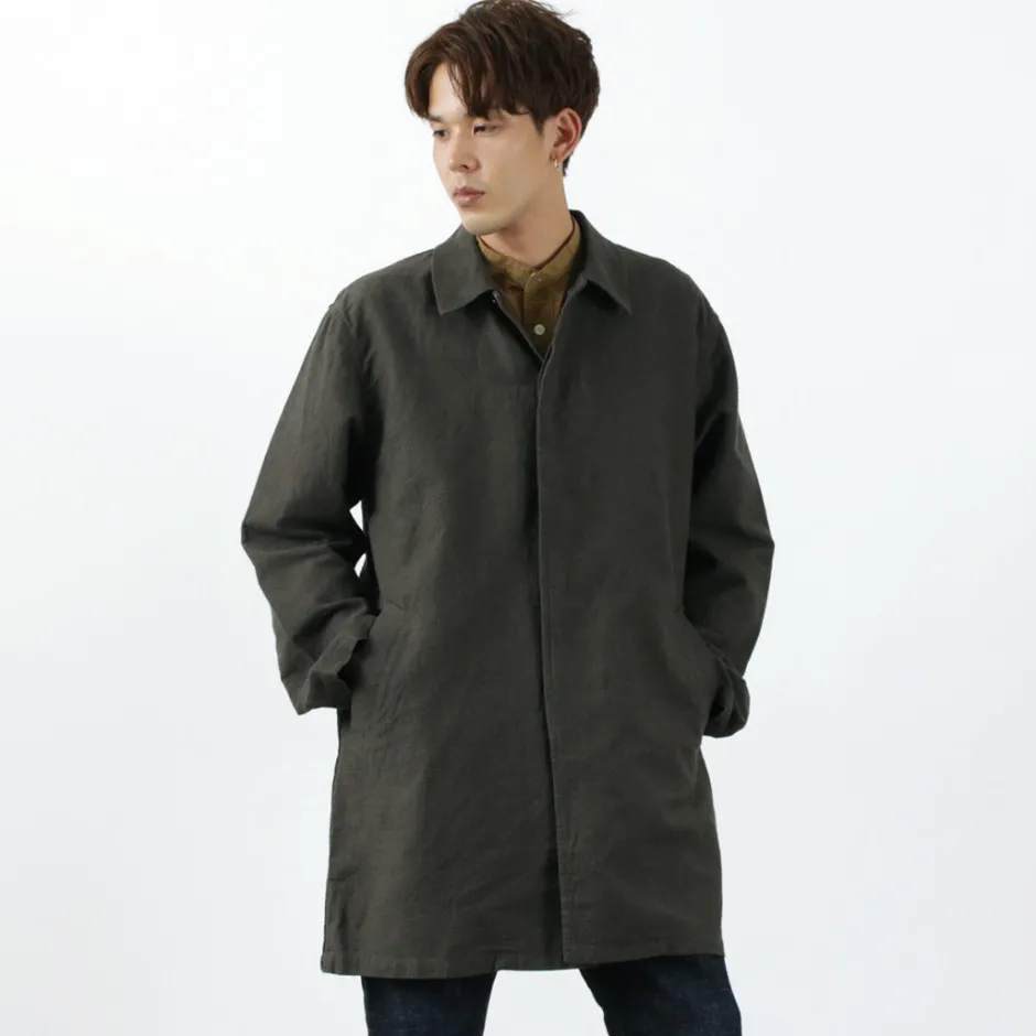 Coats^FOB FACTORY / F2430 French basque coat