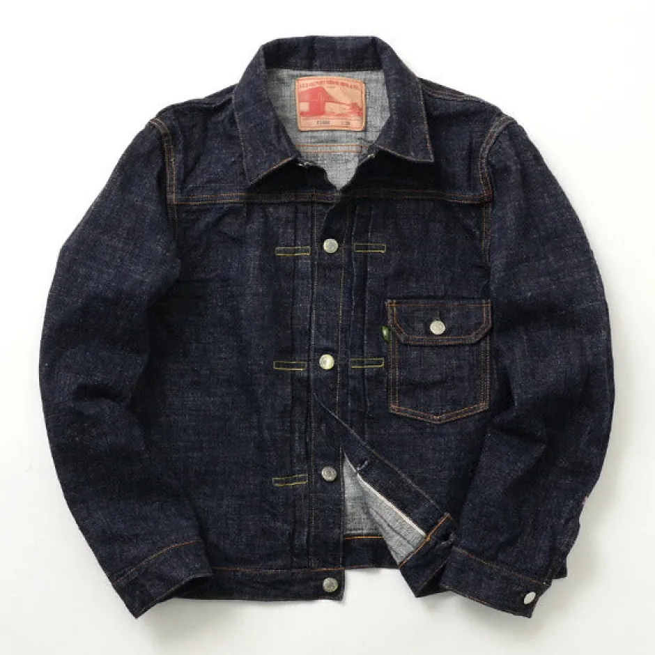 Jackets^FOB FACTORY / F2400 G3 Selvage Denim 1st -type Jacket one-wash