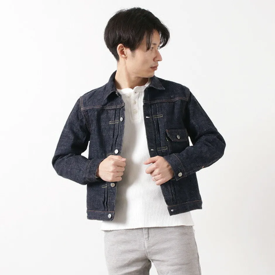 Jackets^FOB FACTORY / F2400 G3 Selvage Denim 1st -type Jacket one-wash
