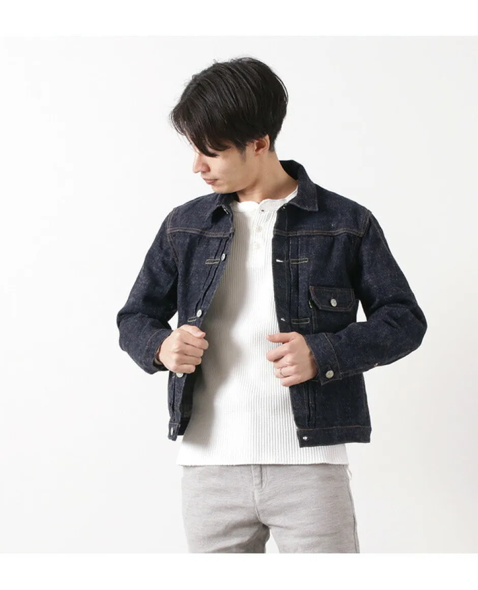 Jackets^FOB FACTORY / F2400 G3 Selvage Denim 1st -type Jacket one-wash