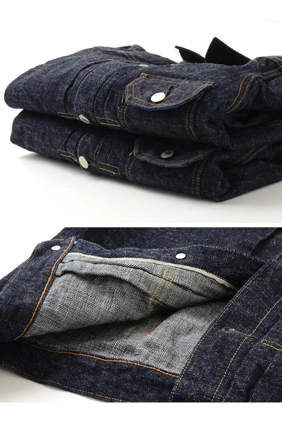 Jackets^FOB FACTORY / F2400 G3 Selvage Denim 1st -type Jacket one-wash