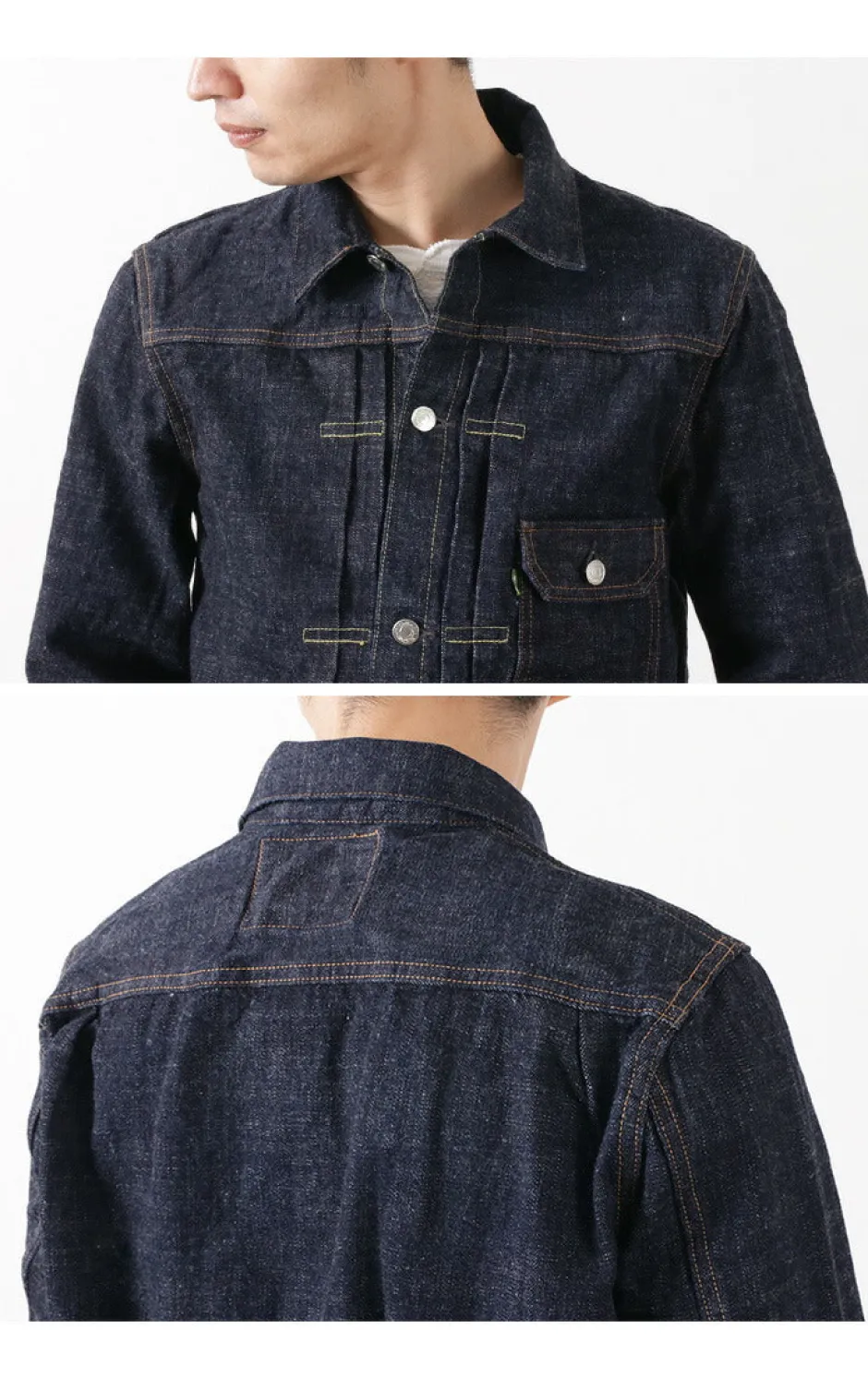 Jackets^FOB FACTORY / F2400 G3 Selvage Denim 1st -type Jacket one-wash