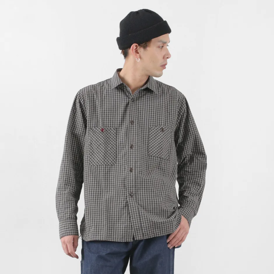 Shirts^FOB FACTORY / F3489 GRAPH CHECK WORK SHIRT