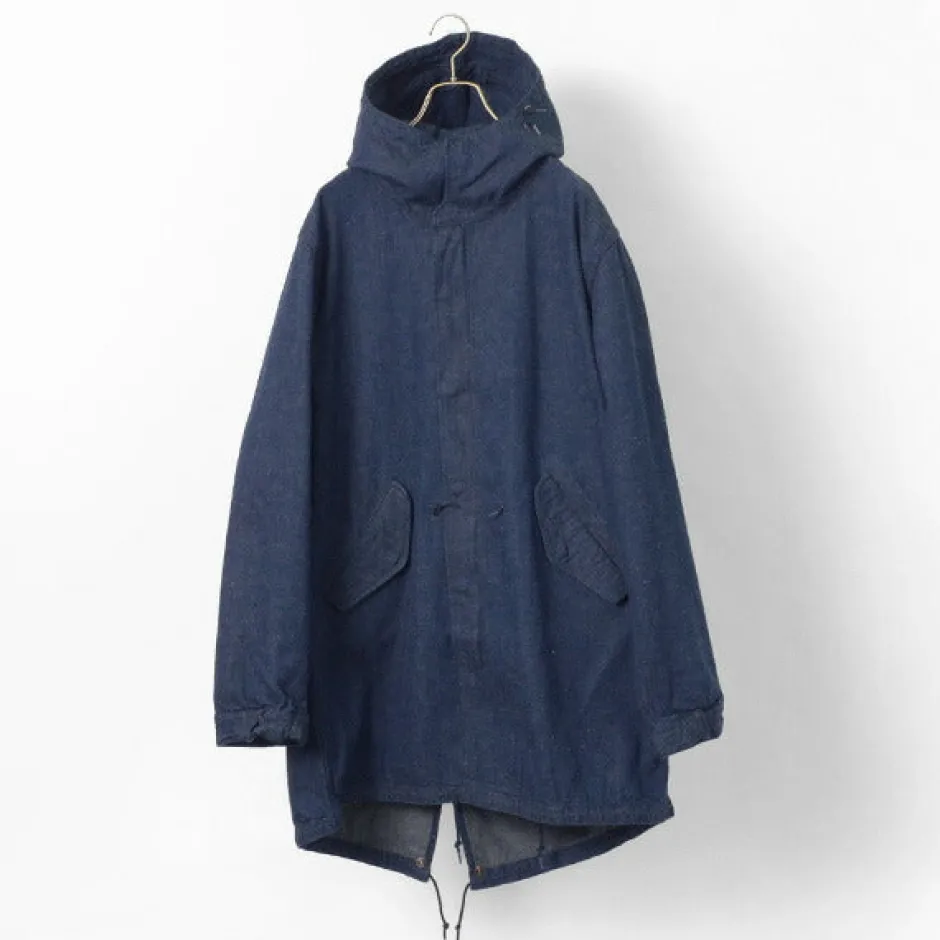 Coats^FOB FACTORY / F2420 M-51 denim shell parka one-wash