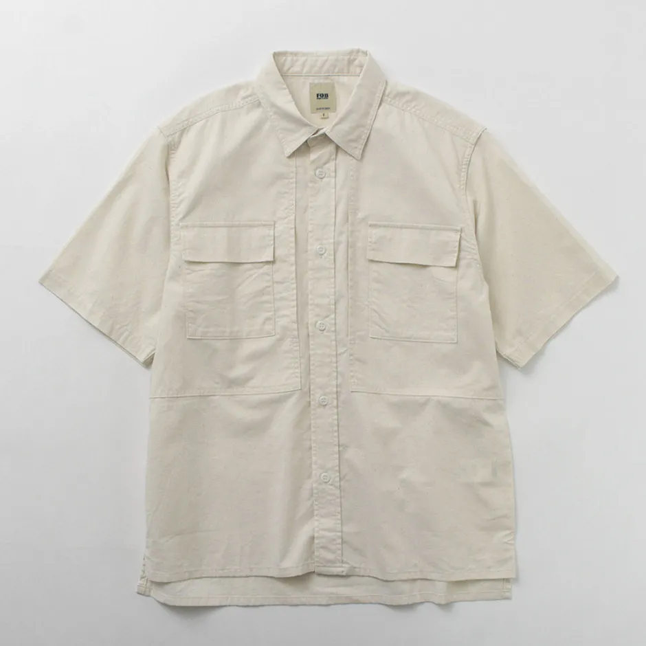 Shirts^FOB FACTORY / F3499 Short sleeve field shirt