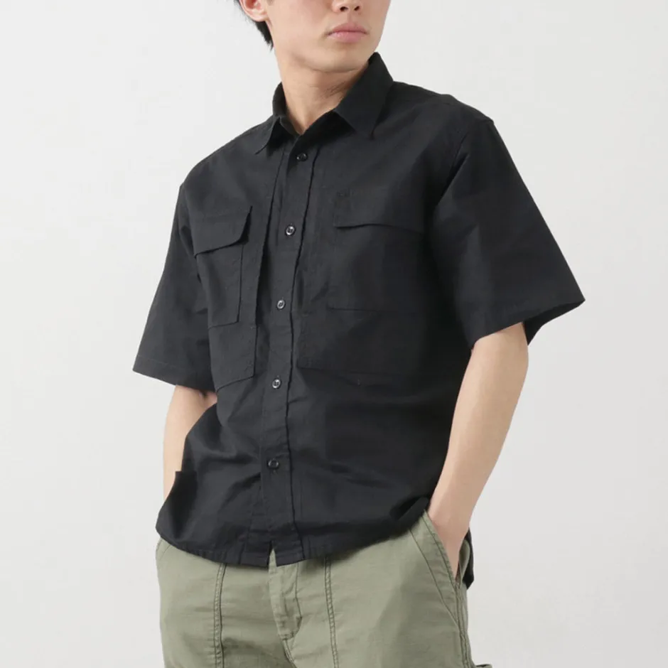 Shirts^FOB FACTORY / F3499 Short sleeve field shirt