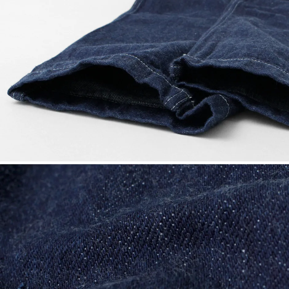 Jeans^FOB FACTORY / F0511 WW2 Denim deck trousers One wash one-wash