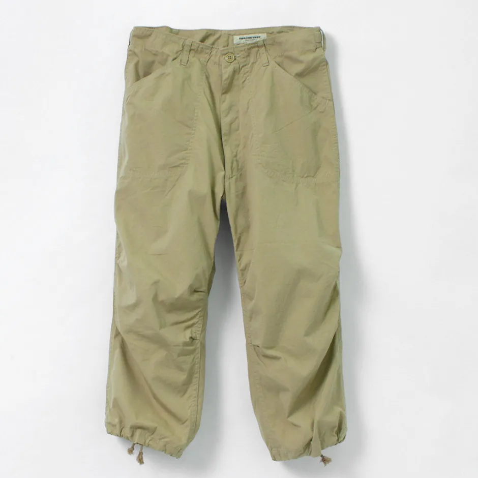 Trousers^FOB FACTORY / FRC004Military Baker Quarter Pants