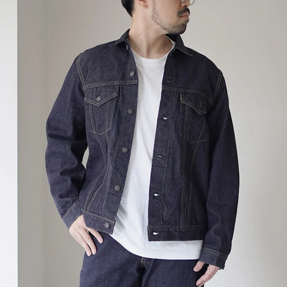 Jackets^FOB FACTORY / Selvage Denim 3rd Jacket indigo