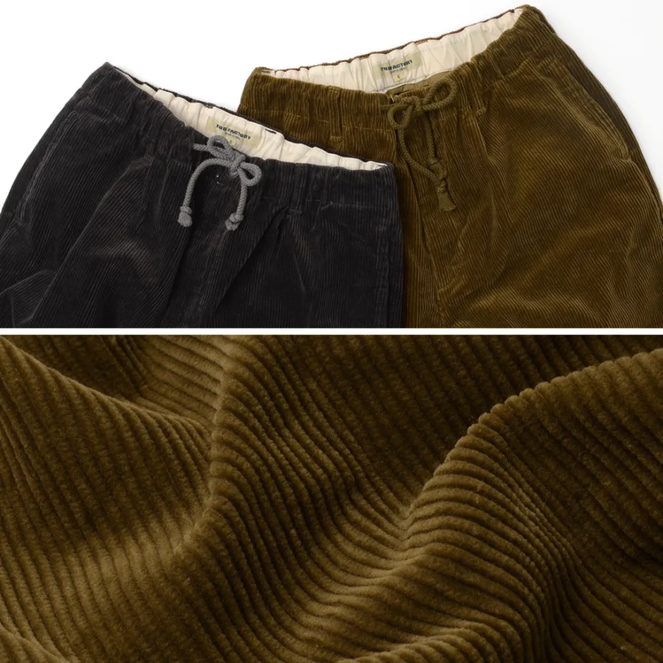Trousers^FOB FACTORY / Wide Well Corduroy Pants