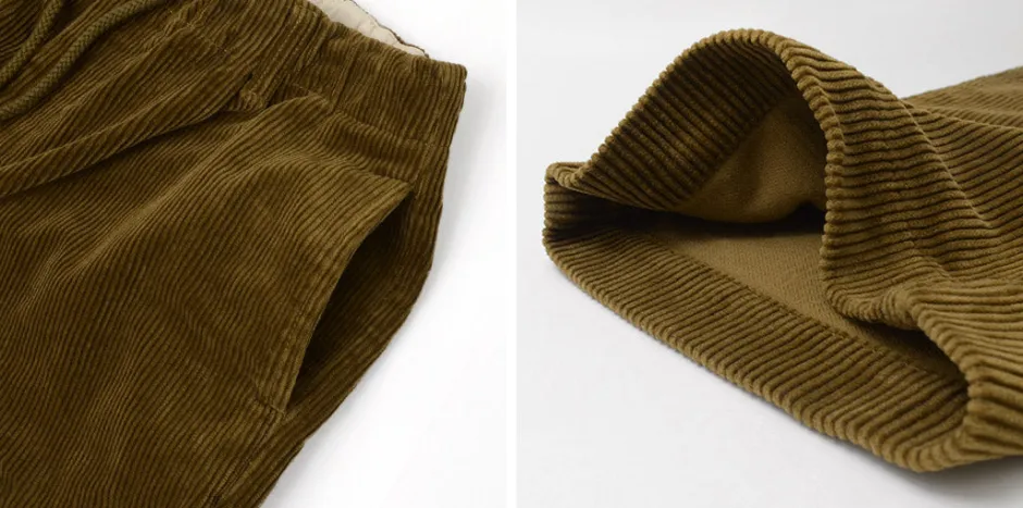 Trousers^FOB FACTORY / Wide Well Corduroy Pants