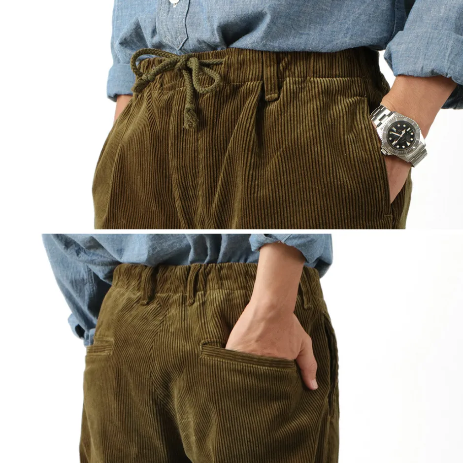 Trousers^FOB FACTORY / Wide Well Corduroy Pants
