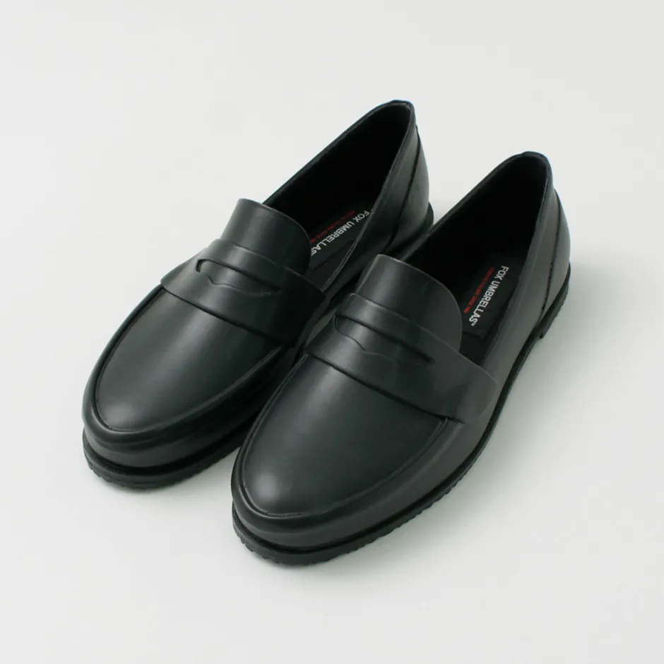 Leather Shoes & Boots^FOX UMBRELLAS / Loafer Rain shoes black