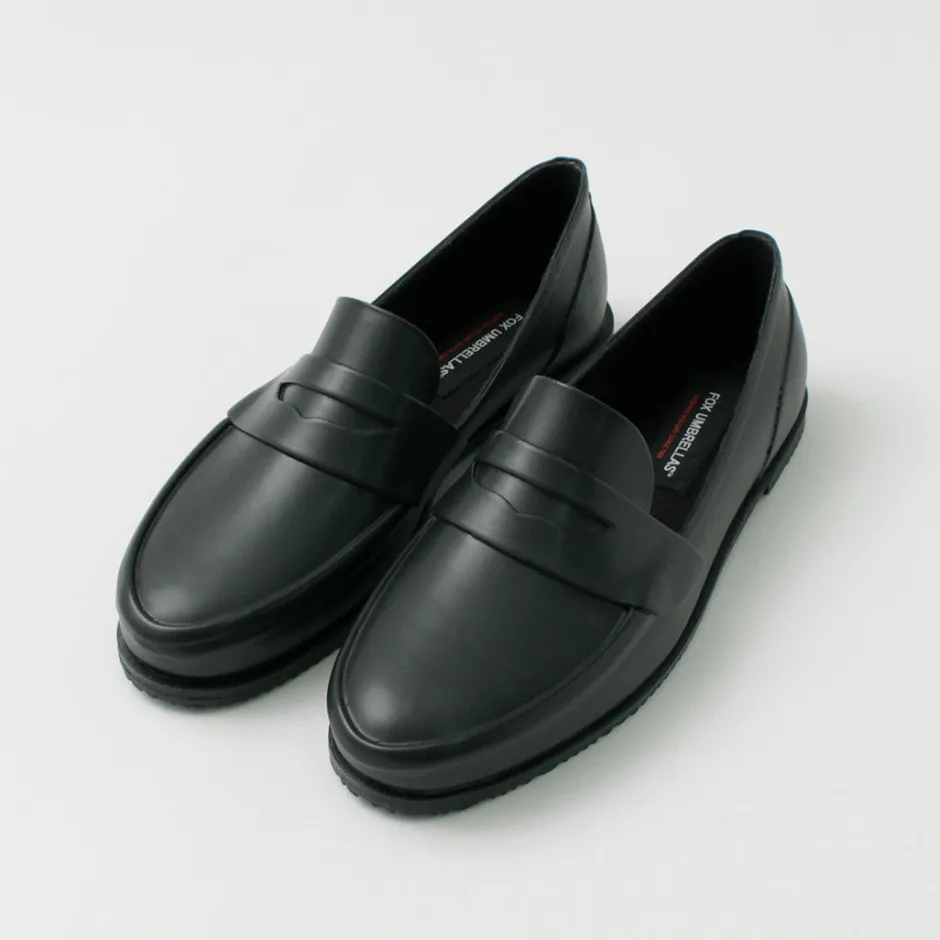 Leather Shoes & Boots^FOX UMBRELLAS / Loafer Rain shoes black