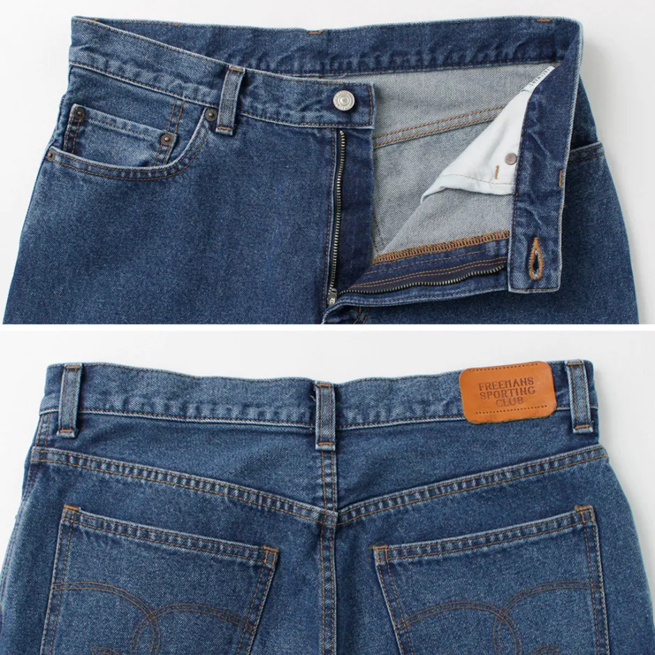 Jeans^FREEMANS SPORTING CLUB / Francis Boots Cut Jeans Center Crease denim