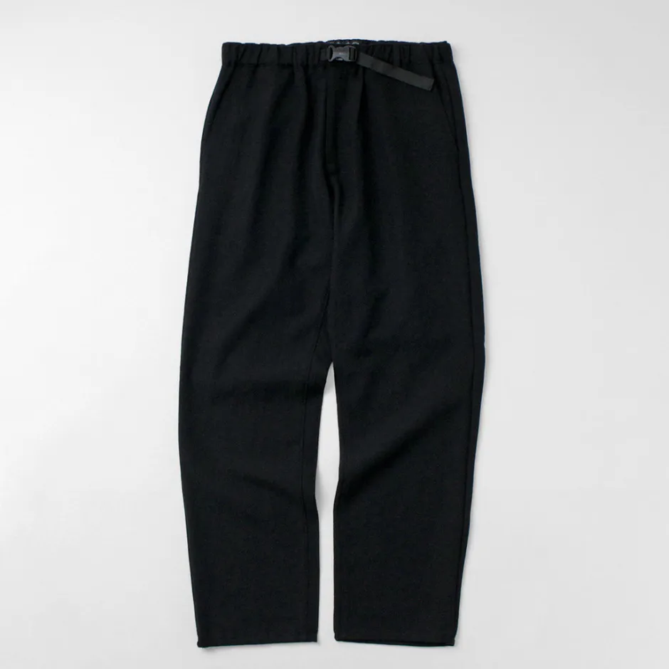 Trousers^FUJITO / N.O.UN Beltless Pants Wool Serge