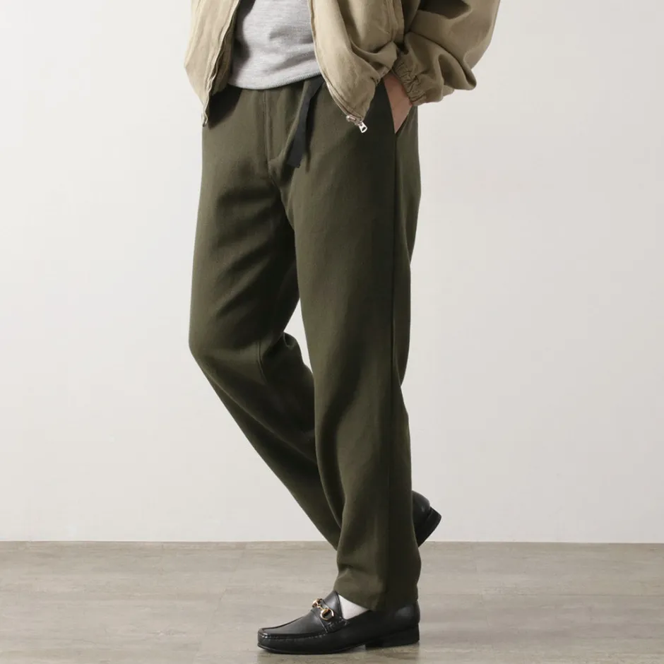 Trousers^FUJITO / N.O.UN Beltless Pants Wool Serge