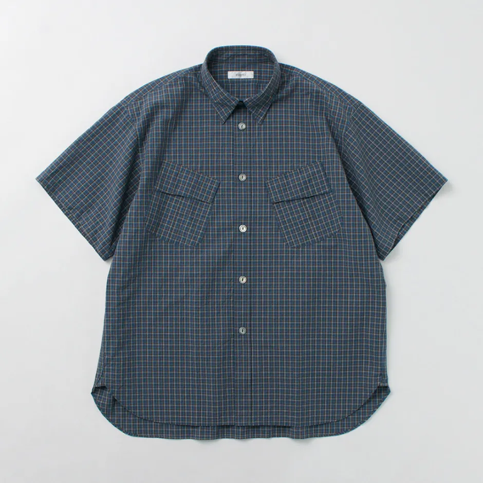 Shirts^FUJITO / Short Sleeve Fatigue Shirt navy