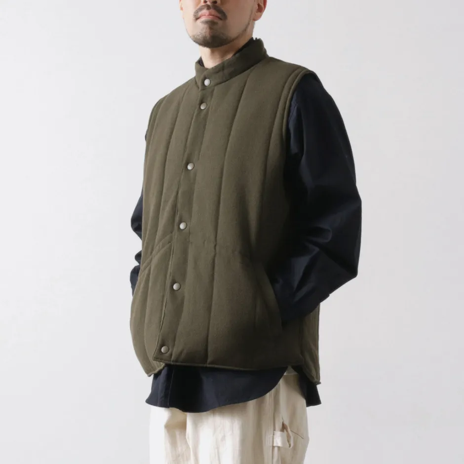 Vests^FUJITO / Ski vest Wool serge