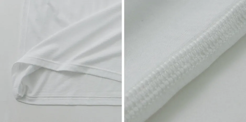T-Shirts^FYNELYNE ENGINEERED BY LIFILL / Cotton Long Sleeve Mock Neck T-Shirt