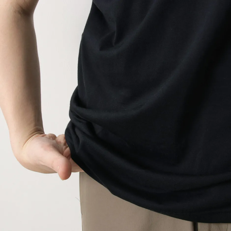 T-Shirts^FYNELYNE ENGINEERED BY LIFILL / Cottony Short Sleeve Crew Neck T-Shirt