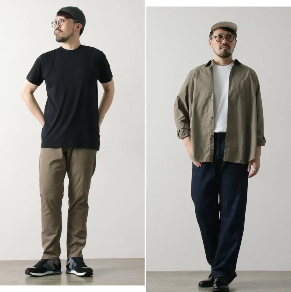 T-Shirts^FYNELYNE ENGINEERED BY LIFILL / Cottony Short Sleeve Crew Neck T-Shirt