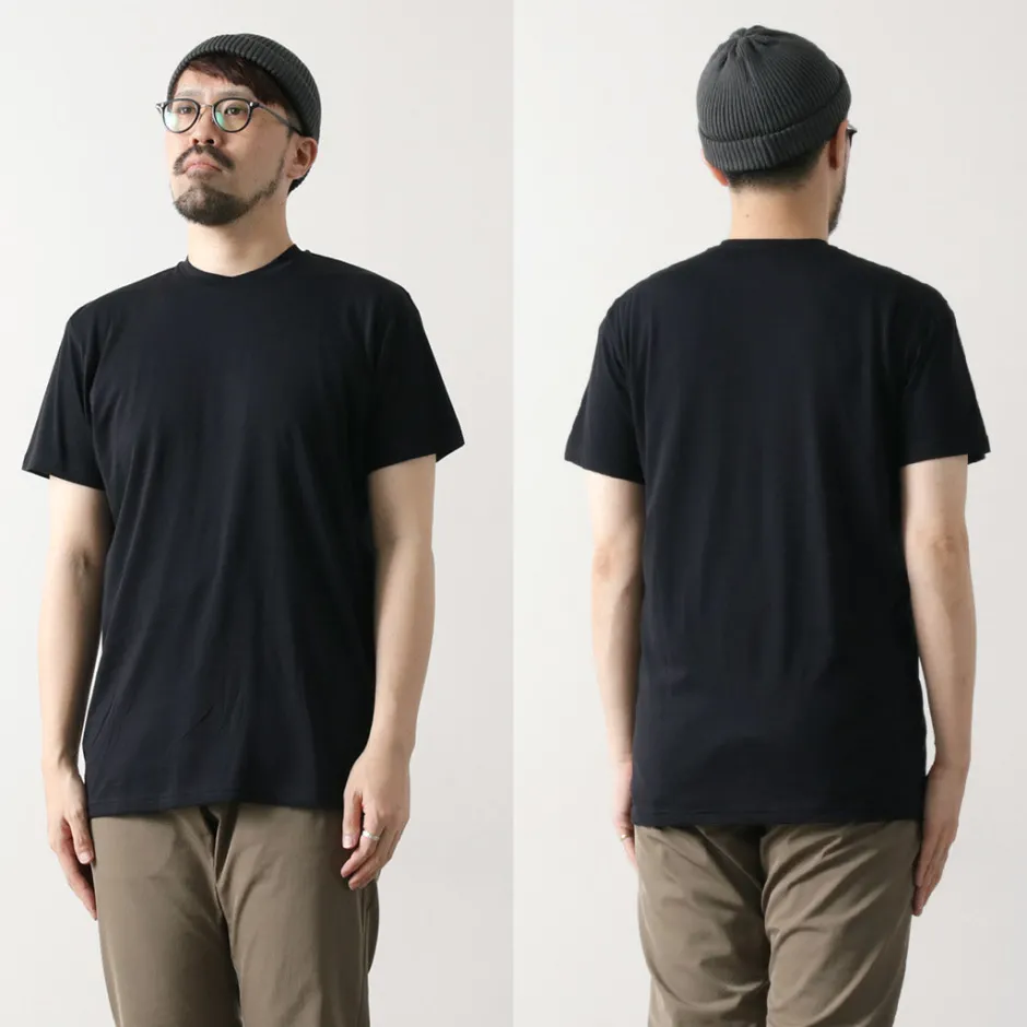 T-Shirts^FYNELYNE ENGINEERED BY LIFILL / Cottony Short Sleeve Crew Neck T-Shirt