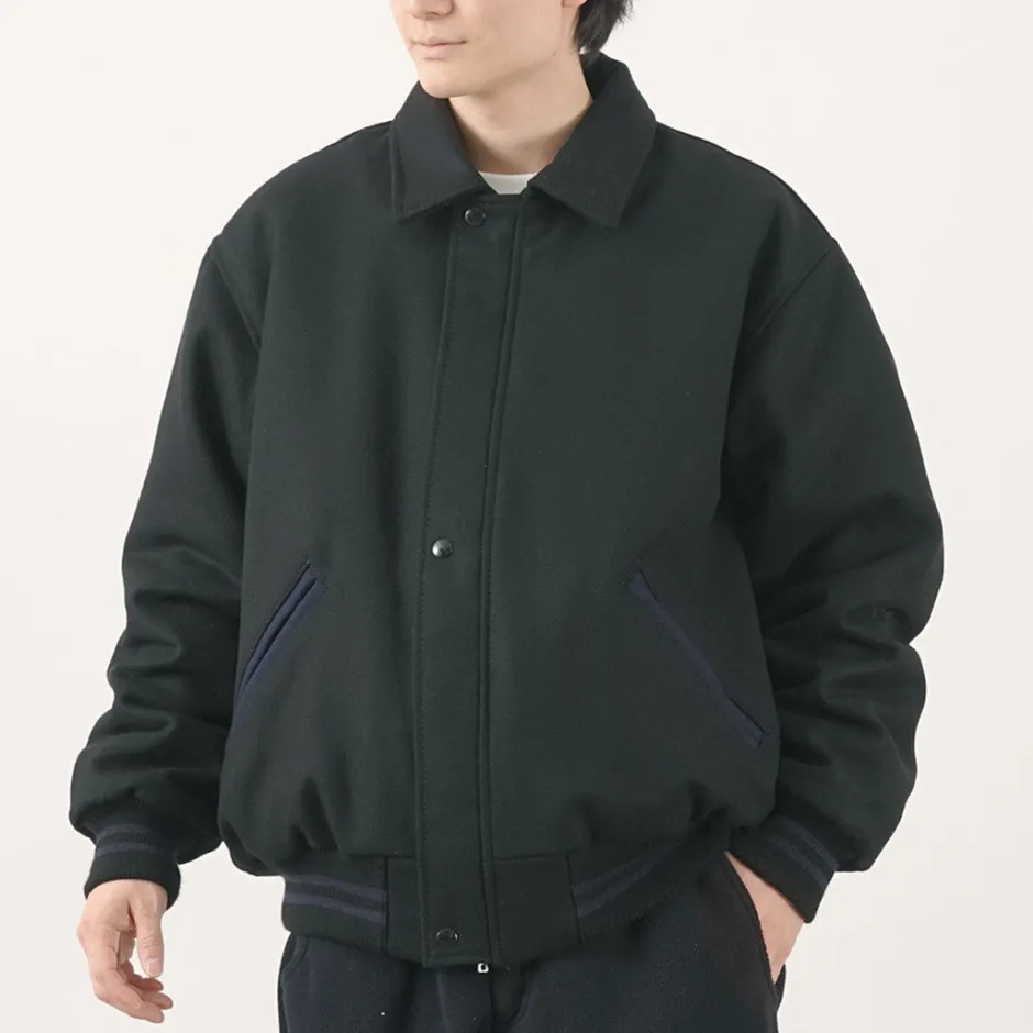 Jackets^GAME SPORTSWEAR / Versity Jacket black