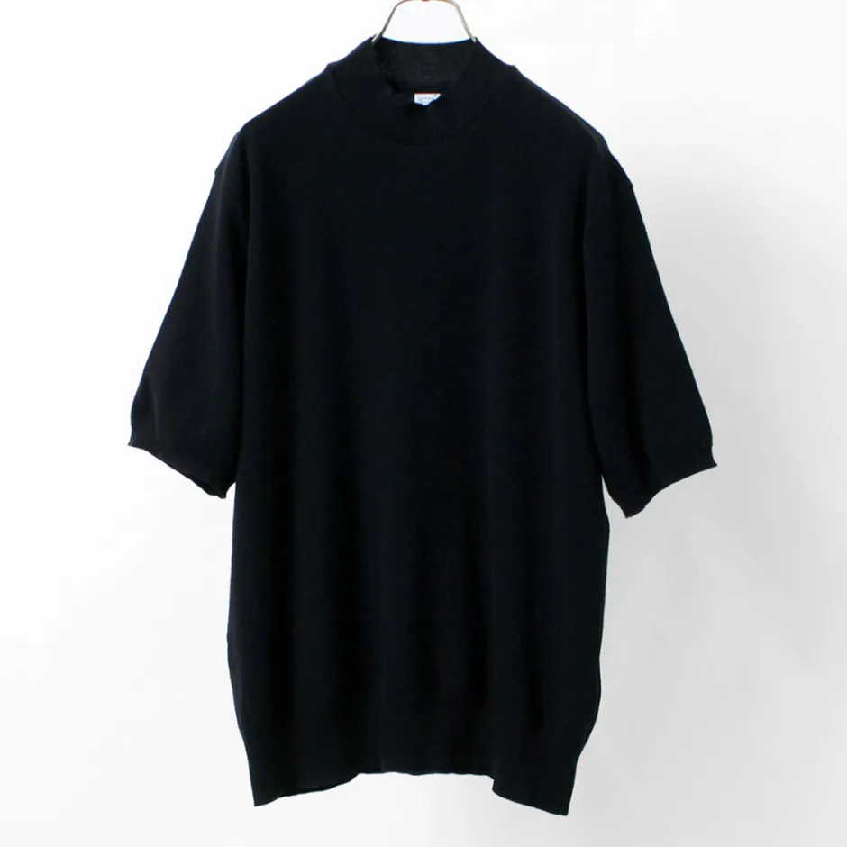 Knits^GICIPI / Calamaro Mock neck Relaxed fit Knit and sew