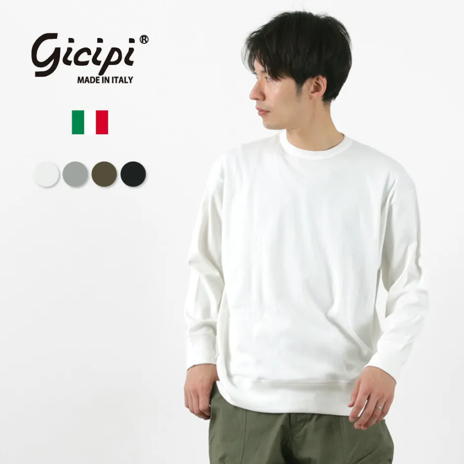 T-Shirts^GICIPI / RAZZA RAZZA Crew Neck Long Sleeve Cut and Sewn