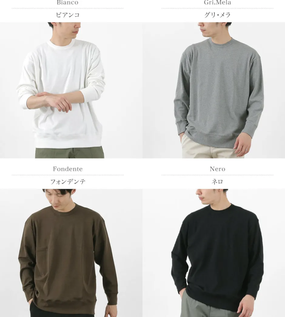 T-Shirts^GICIPI / RAZZA RAZZA Crew Neck Long Sleeve Cut and Sewn
