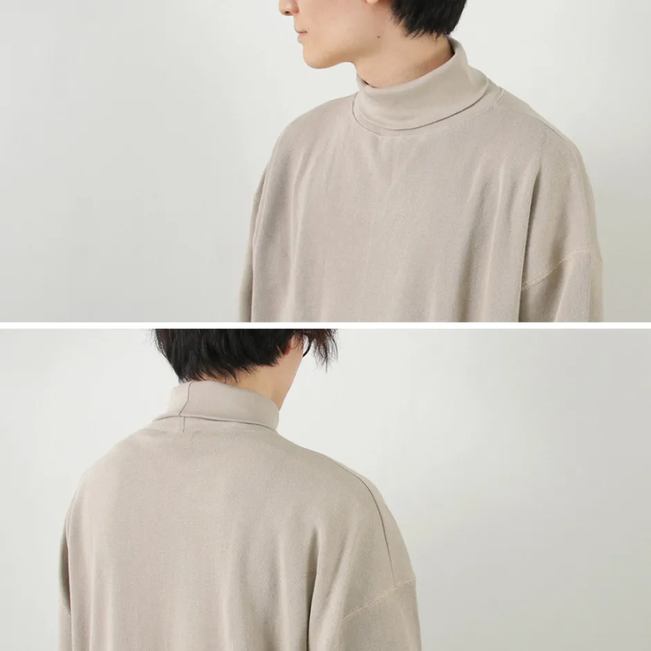 Knits^GICIPI / SCIMMIA Mockneck Ribbed Long Sleeve Milano Rib Knit Sewn