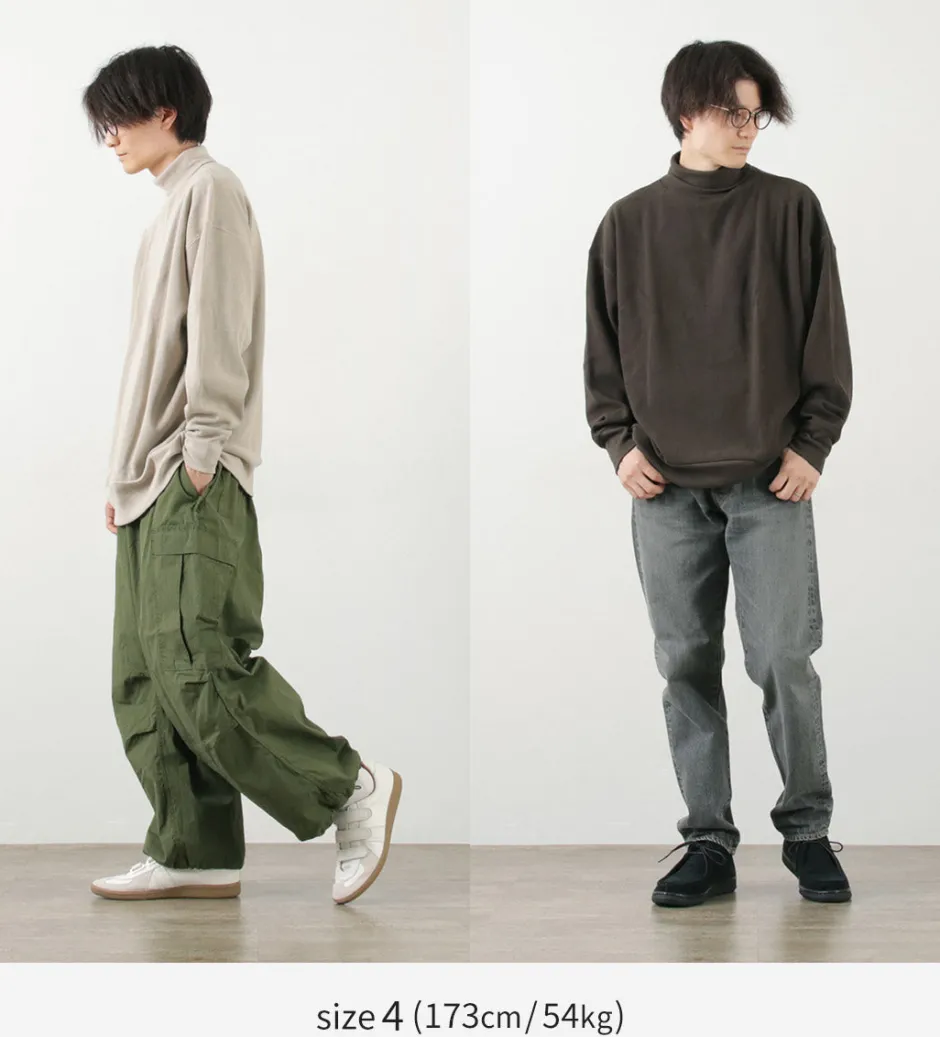 Knits^GICIPI / SCIMMIA Mockneck Ribbed Long Sleeve Milano Rib Knit Sewn