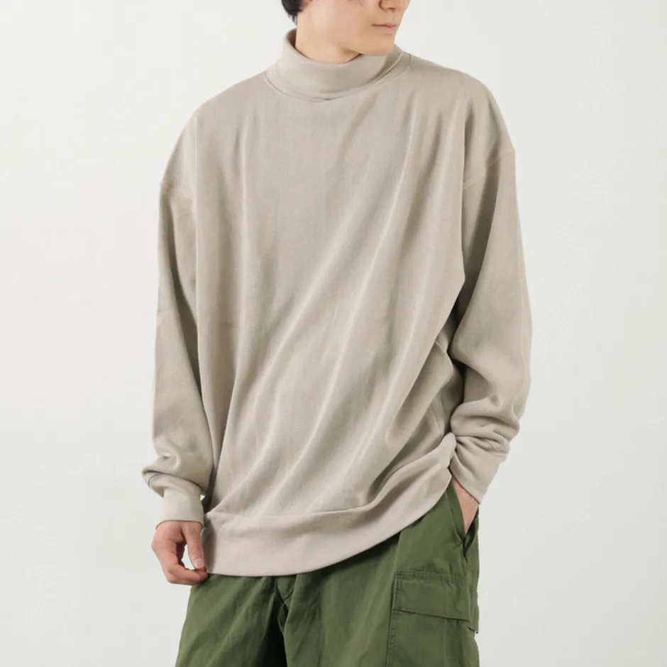 Knits^GICIPI / SCIMMIA Mockneck Ribbed Long Sleeve Milano Rib Knit Sewn