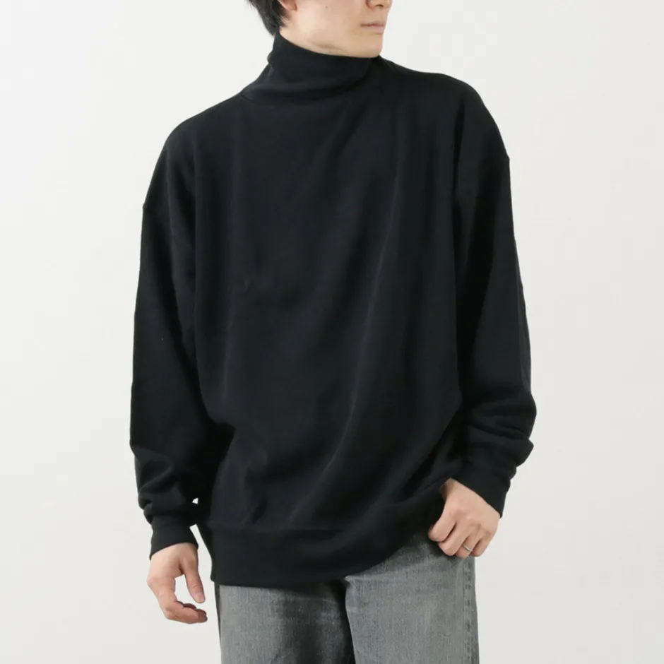 Knits^GICIPI / SCIMMIA Mockneck Ribbed Long Sleeve Milano Rib Knit Sewn