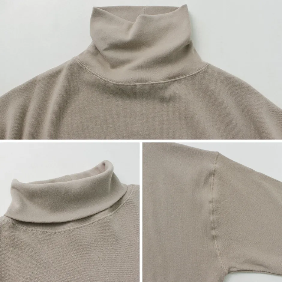 Knits^GICIPI / SCIMMIA Mockneck Ribbed Long Sleeve Milano Rib Knit Sewn