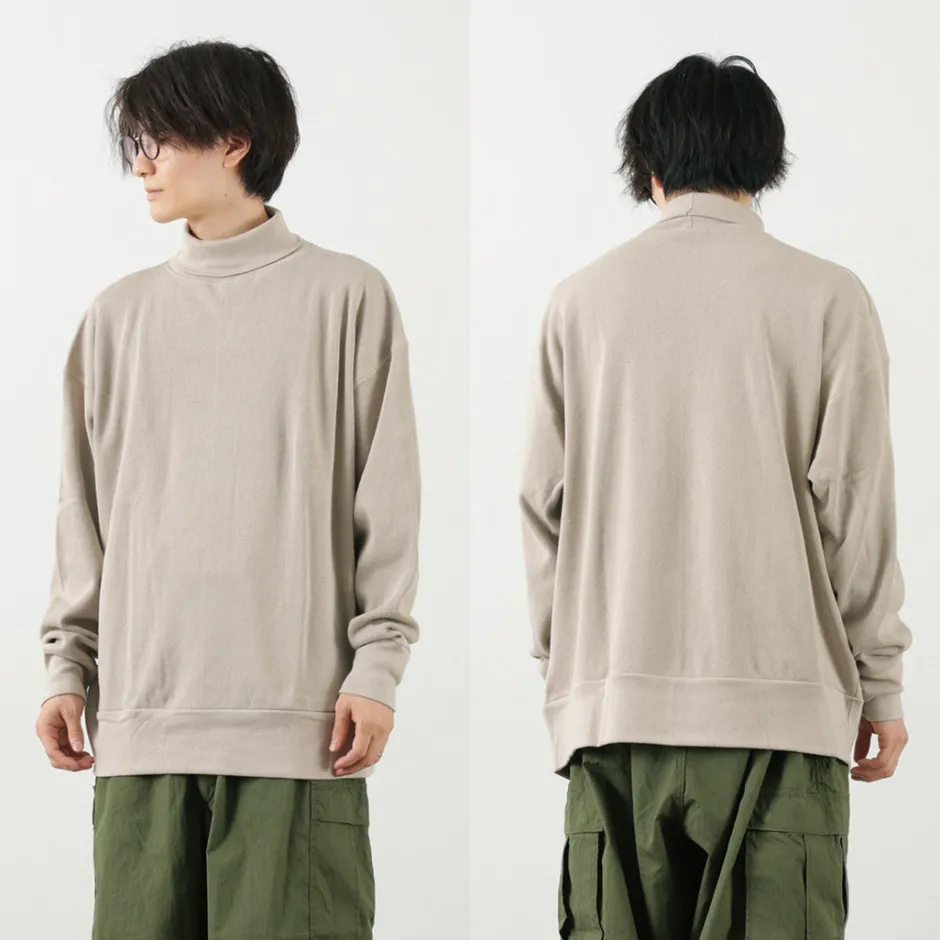 Knits^GICIPI / SCIMMIA Mockneck Ribbed Long Sleeve Milano Rib Knit Sewn