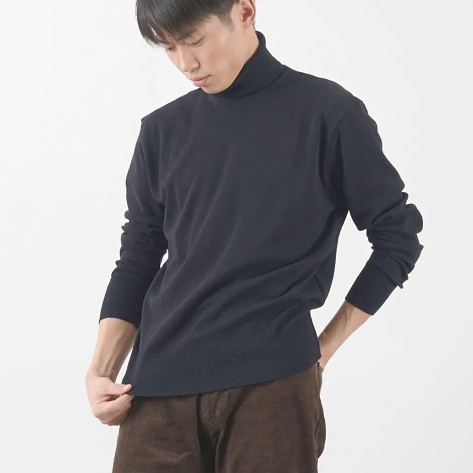 Knits^GICIPI / TIGRE Turtle Neck Relaxed Fit Knit Sewn