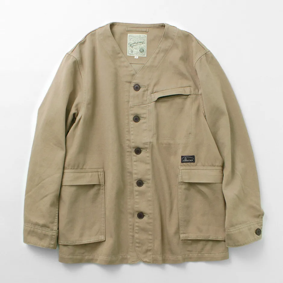 Jackets^GOHEMP / Green Lodge Jacket Hemp Cotton Recycled Polyester Cloth